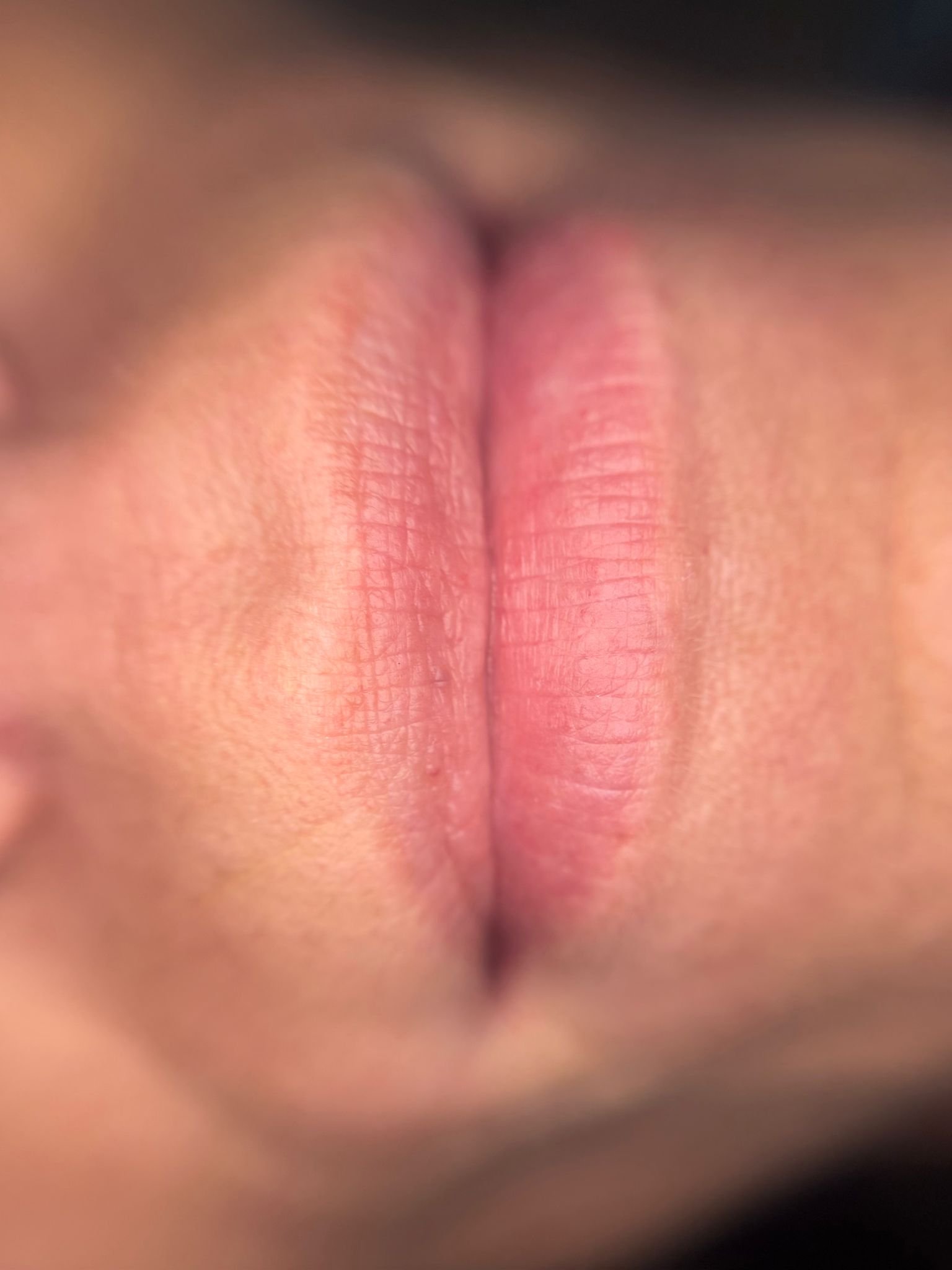 Voor lipblush behandeling