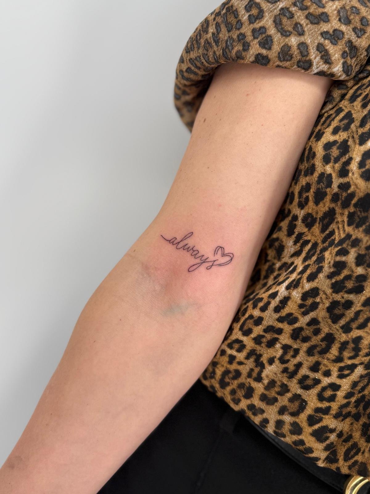 Fineline tattoo 10