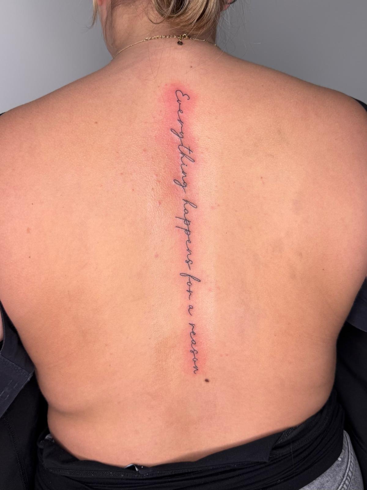 Fineline tattoo 11